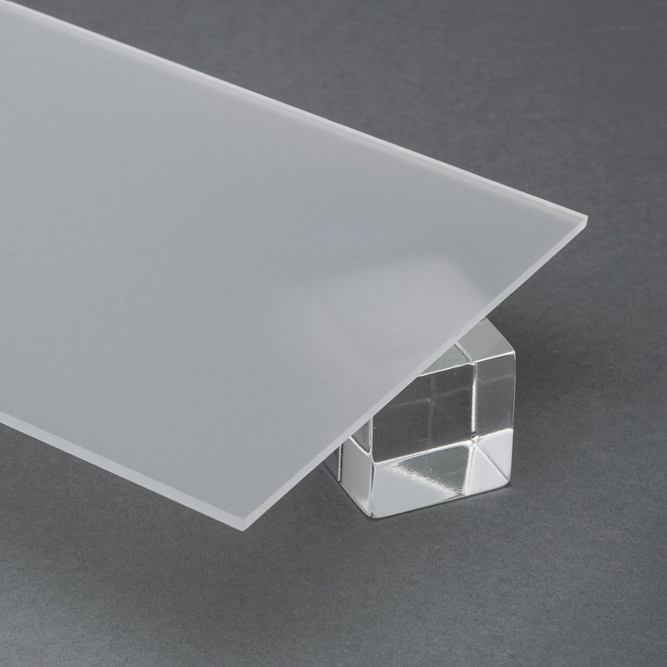 Fabricante de HUASHUAITE 100% nuevo material personalizado fábrica de láminas de plexiglás acrílico esmerilado de color con precio barato
